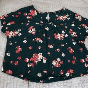 Flowy floral Madewell top